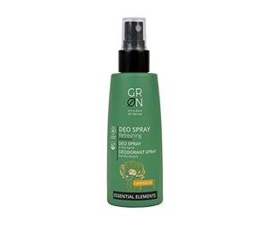 Grn shades of nature 30286 desodorante cosmético orgánico en spray refrescante - caléndula orgánica - sensación de piel fresca - sin sales de aluminio - vegano - 75 ml