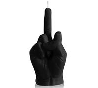GROBRO7 Vela de dedo medio con aroma a pinodanés decoración de habitación cera de soja natural varillas de incienso de pino velas de gestos de aromaterapia, regalo de inauguración de la casa (negro)