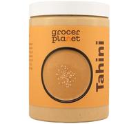 Grocer Planet - Pasta de Tahini (1Kg) - Tahini | Semillas de Sésamo Tostadas y Prensadas | Naturales | Sin OGM | Vegano | Ideal para Humus