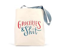 Groceries & Shit Tote Bag