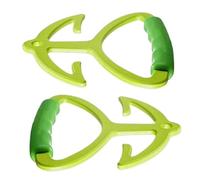 Grocery Bag Carrier, Holder Carrier, Heavy-Duty Support Ergonomic Handle Reusable Accessory, Ergonomic Grip for Shopping Food Delivery Beach Laundry Business Camping Picnic 3.94x4.33x0.39inches
