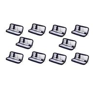 GROCKSTR 10X Enfriador de Insulina Estuche de Viaje Organizador de Medicamentos para Diabéticos Enfriador Bolsa Azul Marino