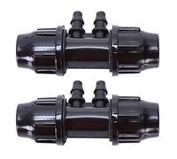 GROCKSTR 20 unids/paquete 11/8 a 7/4 conector mini regadera tubo riego riego irrigador jardín y riego enchufe