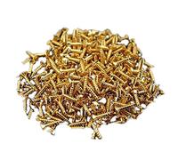 GROCKSTR 30 tornillos de golpeador dorados para guitarra eléctrica Strat/Tele