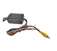 GROCKSTR 4 cámaras en 1 control de vídeo, combinador de imágenes, caja convertidora de canales, piezas de repuesto para el sistema de conducción del coche, vistas delanteras, traseras, izquierdas