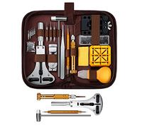 GROCKSTR Juego de Herramientas de Ajuste de Reloj 149 Piezas,Juego de Herramientas de Reemplazo BateríA de Reloj,Herramienta de ExtraccióN de Fondo de Reloj, Herramienta de Barra de Resorte