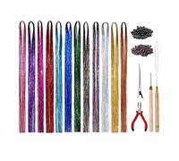GROCKSTR Juego de oropel de alambre de colores, resistente al calor, con herramientas