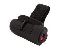 GROCKSTR Mini 2.4G inalámbrico dedo anillo ratón ergonómico mano óptico ratón de viaje (negro)