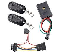 GROCKSTR Sistema de alarma para bicicleta eléctrica, 36 V, 48 V, 60 V, 72 V, con doble interruptor, para bicicleta eléctrica, moto, scooter, controlador sin escobillas