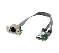 GROCKSTR Tarjeta LAN Ethernet M.2 E KEY 2.5G RTL8125B Tarjeta de red de control industrial PCI adaptador de red