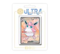 Grodoudou ex (Wigglytuff ex) 187/165 Full Art Secreta - Ultraboost X Écarlate et Violet 3.5-151 Box de 10 Cartas Pokémon Francés