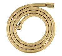 GROHE Silverflex - Flexo de ducha (1,75 m, resistente al calor, sistema anti-torsión, conexión universal G 1/2" x 1/2"), Oro, 28388GL1