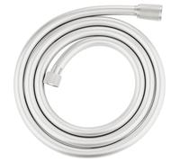 GROHE Silverflex - Flexo de ducha (1,75 m, resistente al calor, sistema anti-torsión, conexión universal G 1/2" x 1/2"), Acero Superpulido, 28388DC1