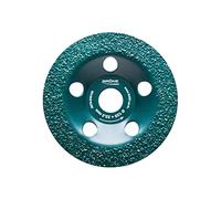 GRÖNE Rueda de Copa de Acero - No Se Sobrecalienta - Uso Universal - Muy Duradero - Revestimiento de Diamante - 125 X 22,23 X 20 mm