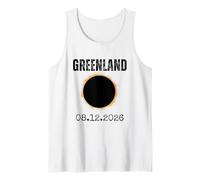 Groenlandia 2026 Eclipse Solar Agosto 12, 2026 Camiseta sin Mangas