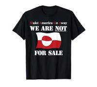 Groenlandia no está a la Venta - Haz Que Estados Unidos se Vaya - Anti Trump Camiseta