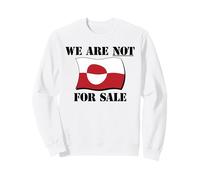 Groenlandia no está a la Venta - Make America Go Away - Anti USA Sudadera