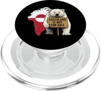 Groenlandia no está a la Venta Protesta por el Mapa de la Bandera del PopSockets PopGrip para MagSafe