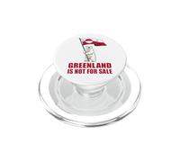 Groenlandia Not For Sale tee Groenlandia Flag Bear Groenlandeses PopSockets PopGrip para MagSafe