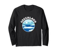 Groenlandia Travel Glaciers + Icebergs: Nuuk Tops, Tees & Gear Manga Larga
