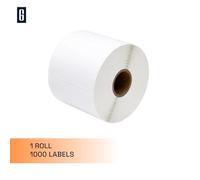 GROF - Etiquetas térmicas 57 × 51 mm - 1000 etiquetas/rollo, compatibles con impresoras de etiquetas Zebra - Etiquetas autoadhesivas de códigos de barras y productos (1)