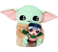 GROGU Peluche 25Cm BAD BABY NO APRIETES Sonidos Voz STAR WARS Mandaloriano HXV50