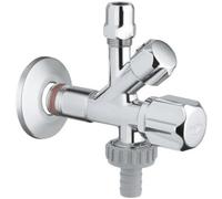 Grohe 22034000 22034000-Llave de Paso (Cromo, 3/8"),