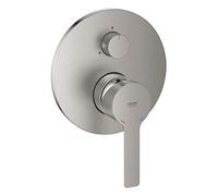 Grohe 24095DC1 24095DC1-Lineare Mezclador con inversor de 3 vías, Supersteel