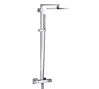 Grohe 26087000 Euphoria Cube XXL 230 - Columna de ducha con termostato cuadrado 230mm