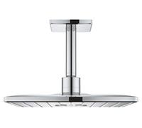Grohe 26481000 Conjunto de Ducha de Techo con Brazo 142 mm, 2 Chorros, Cromo