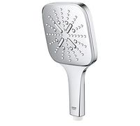 Grohe Rainshower SmartActive Cube - Cabezal de ducha, 130, 9,5 l/min, 3 chorros, cromo 26582000