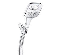 GROHE 26605000 Rainshower SmartActive - Ducha de mano con 3 pulverizadores, 1.75 gpm, cromo Starlight