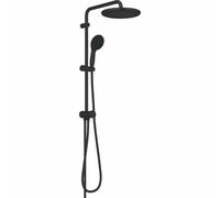 Grohe 266802431 Columna de ducha con desviador manual - Ahorro de agua - Negro mate