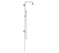 Grohe Rainshower conjunto de ducha a pared con rociador con efecto lluvia StarLight Chrome 27058000