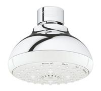 Grohe 27606001 - Tempesta 100, Sistemas de Ducha - Alcachofa, 4 Tipos de Chorro, Cromo