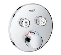 Mezclador empotrado SmartControl de Grohe, dos válvulas de cierre, roseta redonda, 29145000
