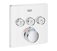 Grohe Grohtherm SmartControl grifo de bañera y ducha empotrado con termostato blanco 29157LS0