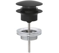 Grohe 29510KF0 - Juego de residuos con tapón de Apertura a presión, Color Negro