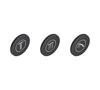 Grohe 3 Tapetas negras para botonera smartcontrol visto Euphoria smartcontrol system
