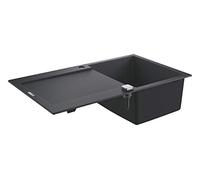 Grohe 31644AP0 - K500 Fregadero individual y desagüe, Gris (Granite Black), 86 x 50 cm
