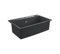 Grohe Fregaderos - Fregadero compuesto K700 con desagüe automático, 780x510 mm, negro granito 31652AP0