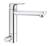 Grohe BauEdge grifo de cocina de pie StarLight Chrome 31696000