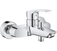 Mezclador monomando de bañera Grohe Eurosmart, proyección 188mm, montaje en pared, 33300003, Color: cromado