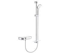 Grohe Grohtherm SmartControl mezclador termostático de ducha DN 15, con juego de ducha de masaje Euphoria 110 900 mm, cromado, 34721000
