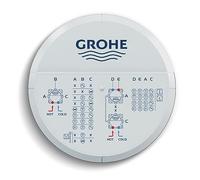 Grohe Rapido SmartBox cuerpo oculto, UNIVERSAL, 3 salidas 1/2, 35604000