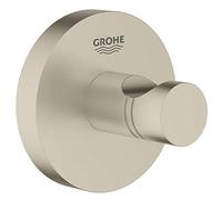 Grohe 40364EN1 Essentials Robe Hook Toallero individual en níquel cepillado