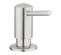 GROHE Dispensador de detergente contemporáneo, para jabones líquidos, contenedor de 500ml, 40536DC0, Color: súper acero