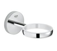 Grohe 40585001 BauCosmopolitan Soporte para vaso/jab n Starlight Chrome