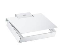 Grohe 40781000 40781000-Selection Cube - Portarrollos de Papel higiénico con Tapa