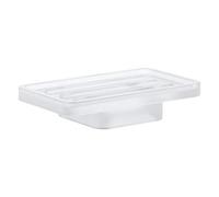 Grohe Selection Cube - Jabonera DaVinci, color blanco satinado 40806000